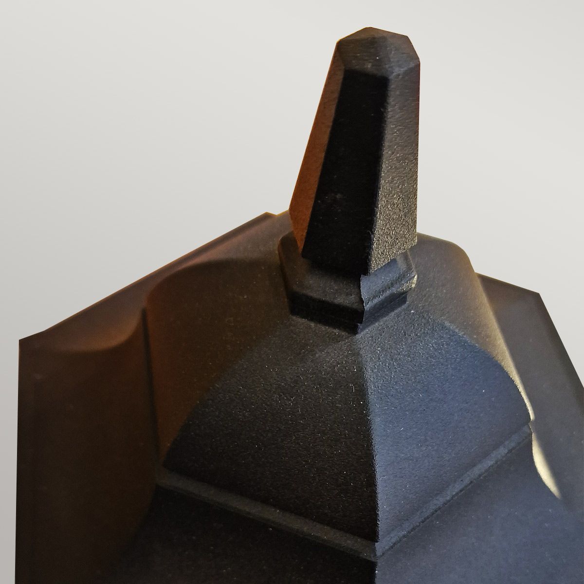 Black Die-Cast Aluminium Lantern Pedestal