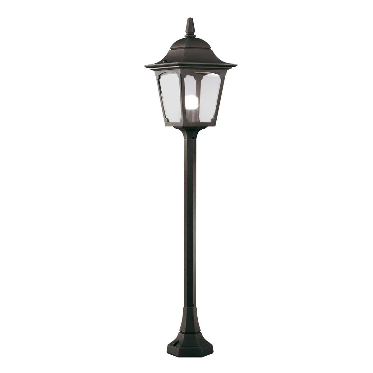 Elegant Black Chapel Pillar Lantern