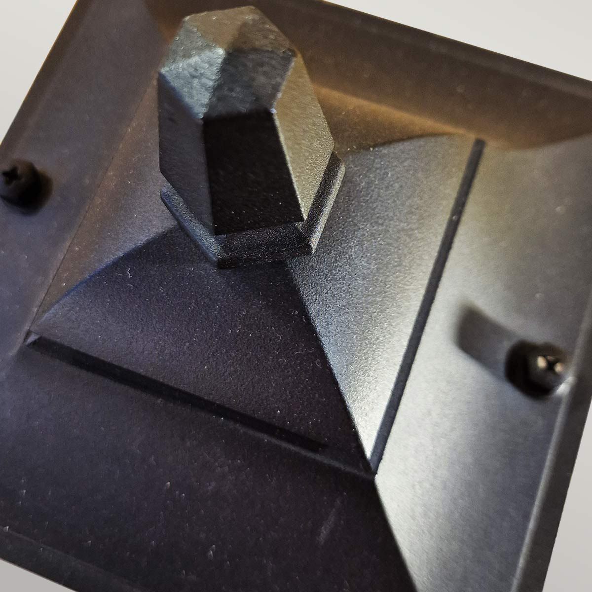 Elegant Black Chapel Mini Wall Lantern