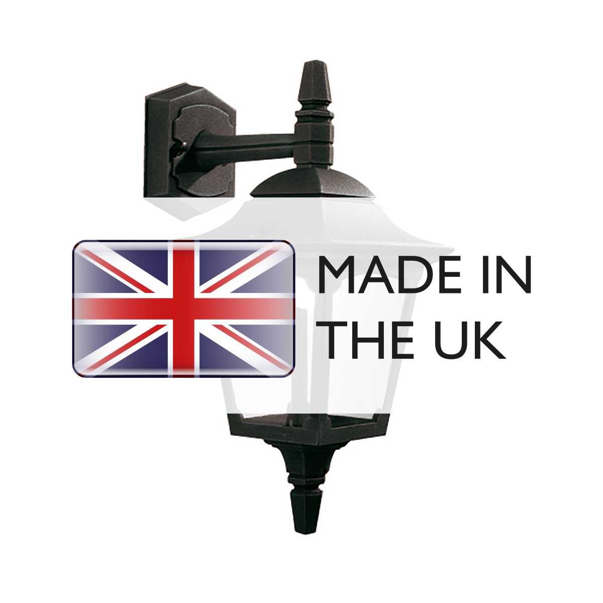 Chapel Classic Black Mini Downlight Wall Lantern