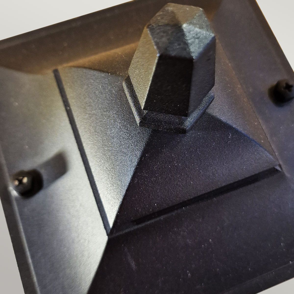 Black Chapel Mini Pillar Lantern