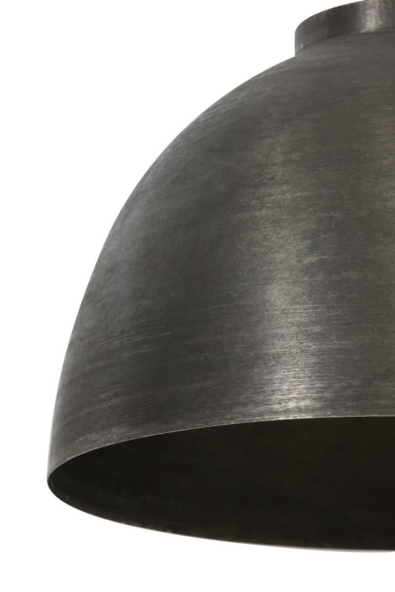 Pendant Light 30x26 cm Kylie in Dark Raw Nickel Finish