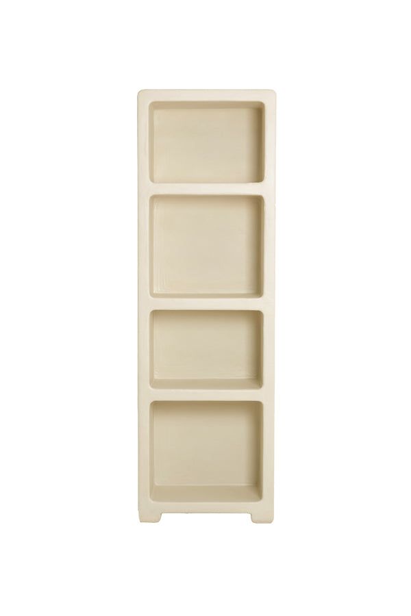 Beige Naluno Tall Cabinet 60x35x190 cm