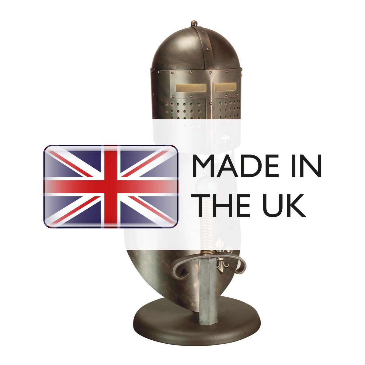 Medieval Warrior Table Lamp