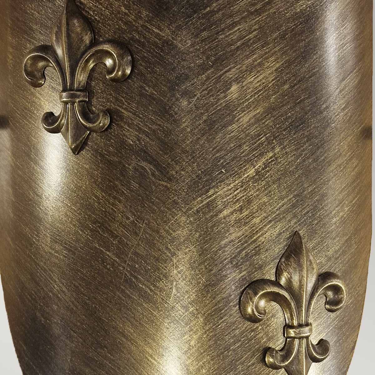 Crusader Dual Light Sconce in Burnished Bronze