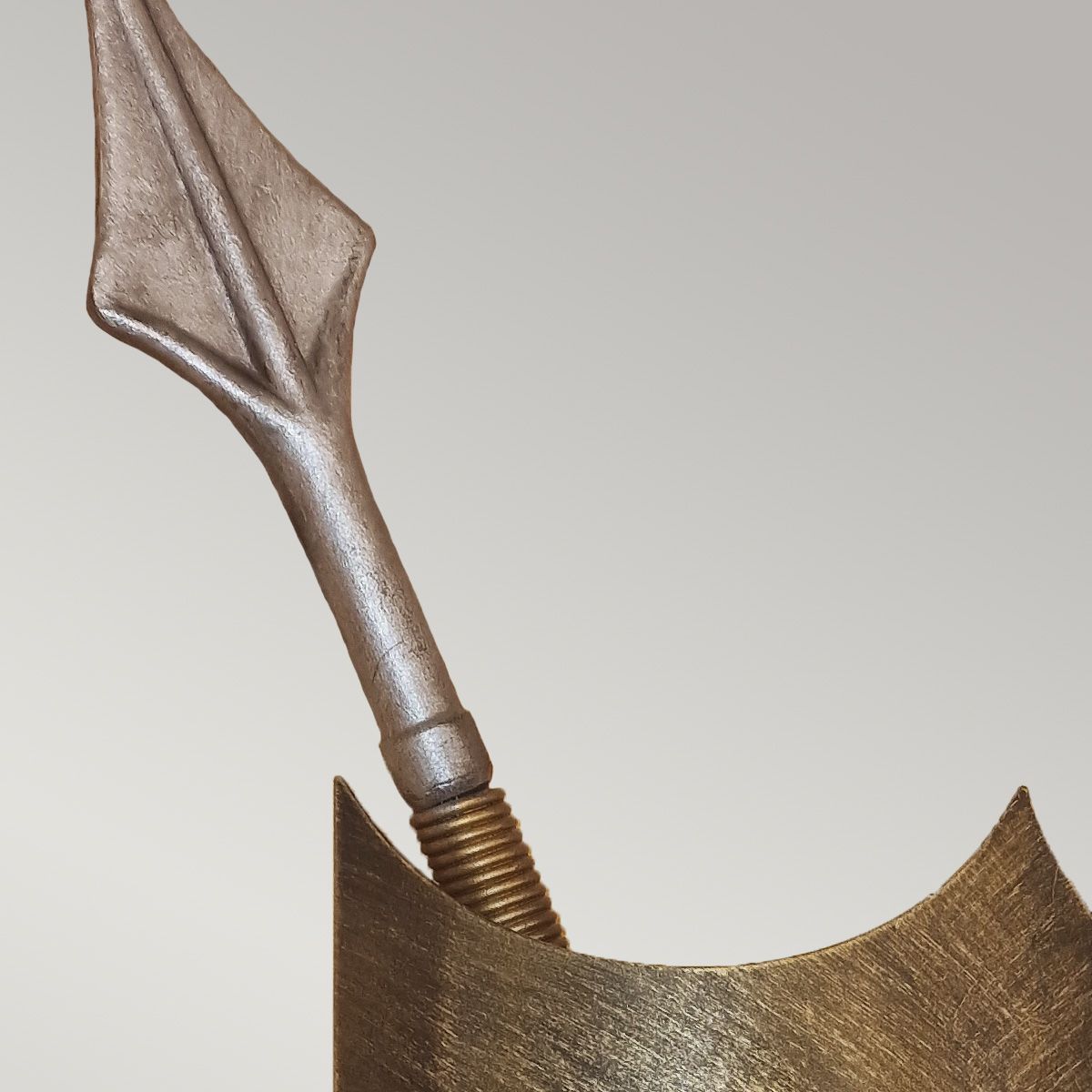 Crusader Dual Light Sconce in Burnished Bronze