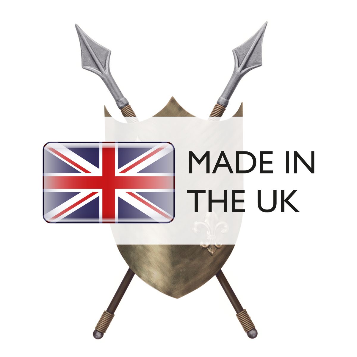 Crusader Dual Light Sconce in Burnished Bronze