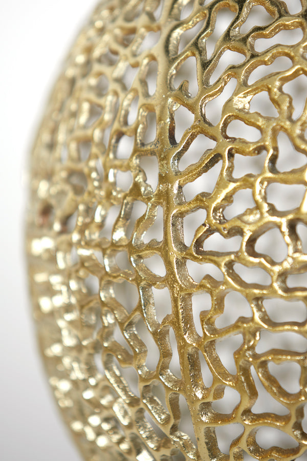Elegant Gold Pendant Lamp Ø45x42 cm Sinula Design