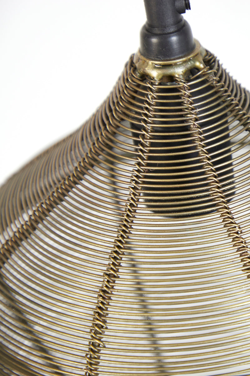 Elegant Five-Light Pendant in Antique Bronze Finish