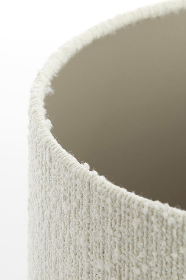 White Bolero Shade Cylinder 20x20x15 cm