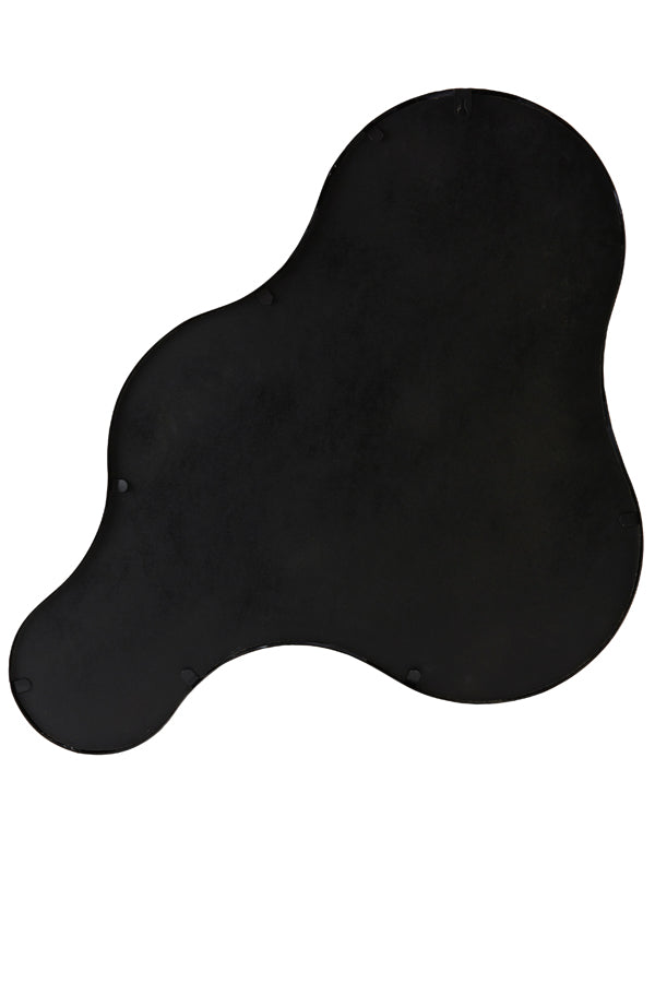 Elegant Suva Black Framed Mirror - 65x63 cm