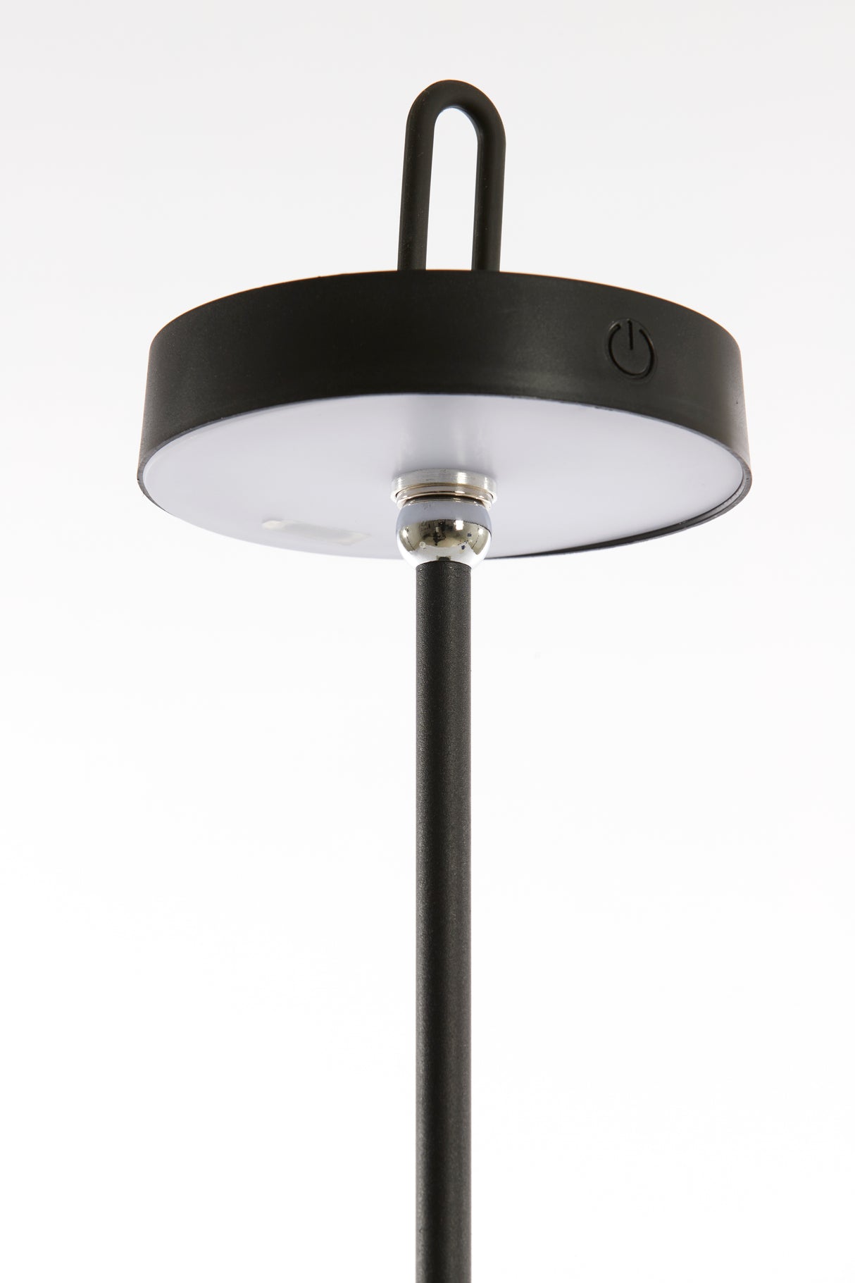 Sleek Black LED Table Lamp Ø13x47 cm - Ampeha Series