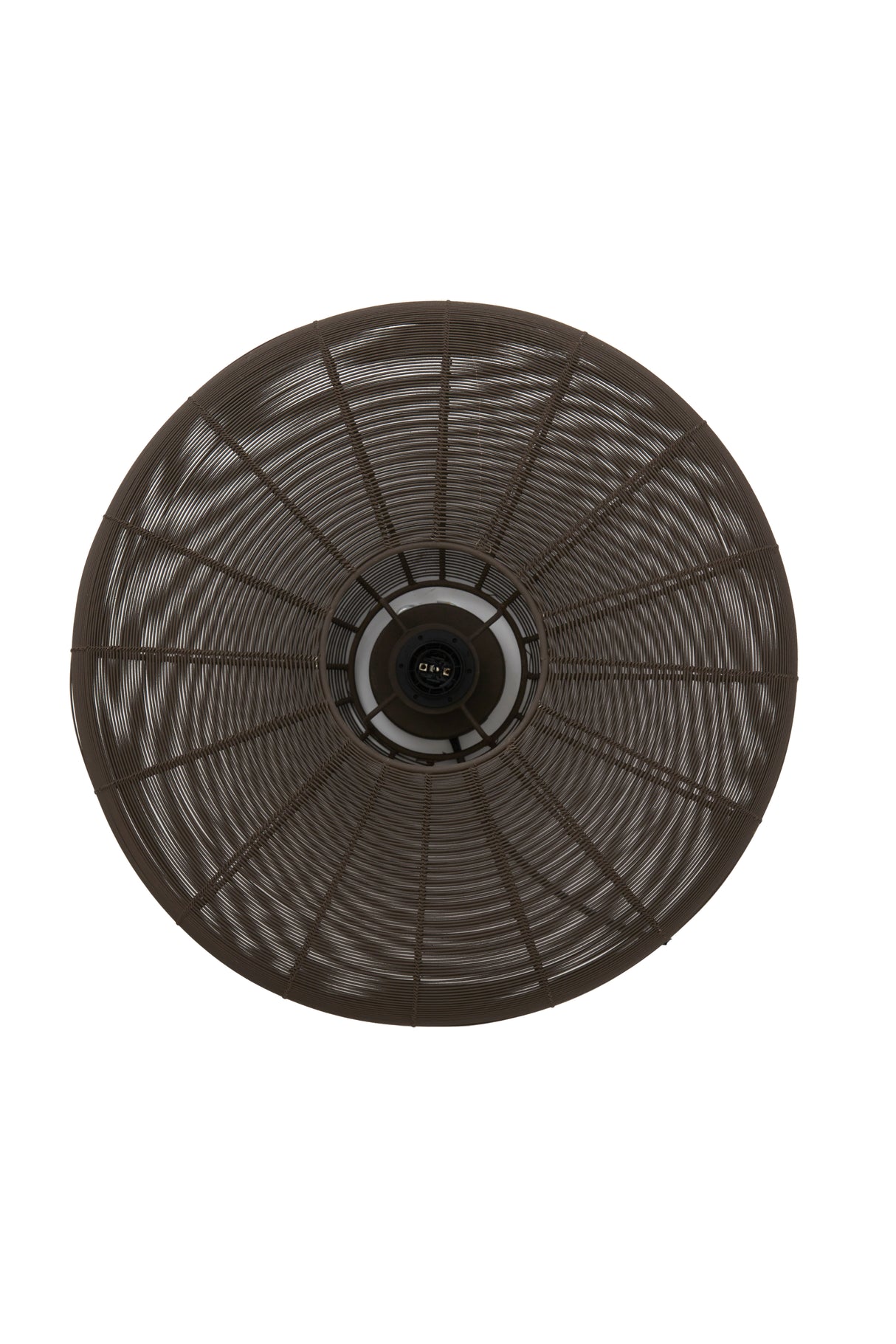 Rustic Modern Pendant Lamp - Matt Dark Brown Finish