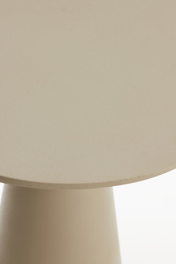 Modern Taupe Side Table 60x60x41 cm - Abala Collection