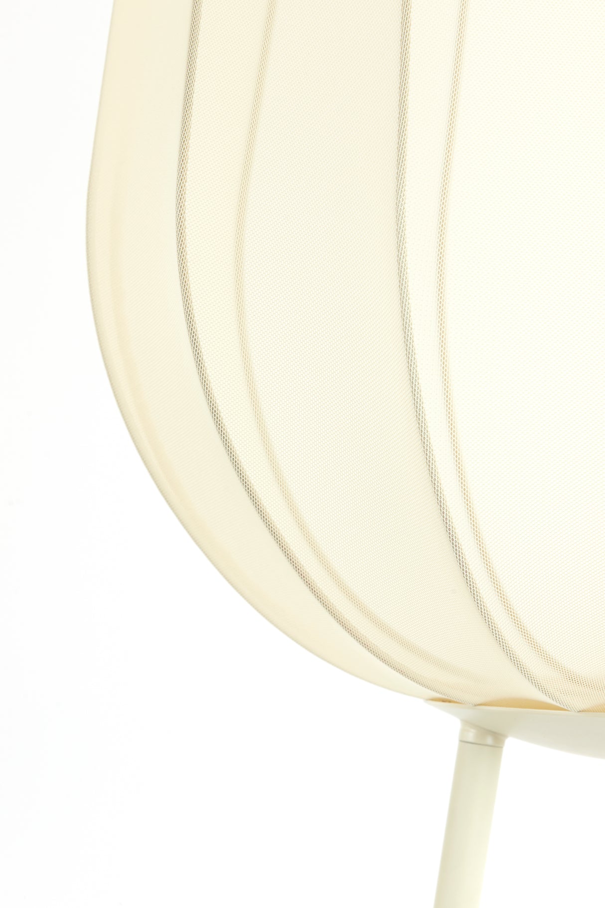 Elegant Tripod Floor Lamp with Plumeria Sand Finish - Ø42x132 cm