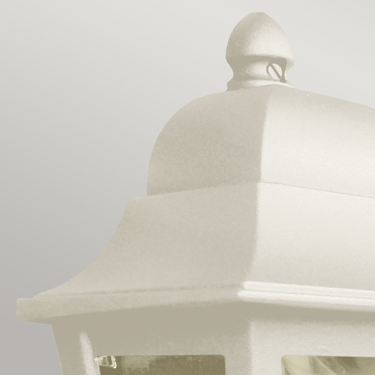 Deco Lane 1lt Half Wall Lantern Cream