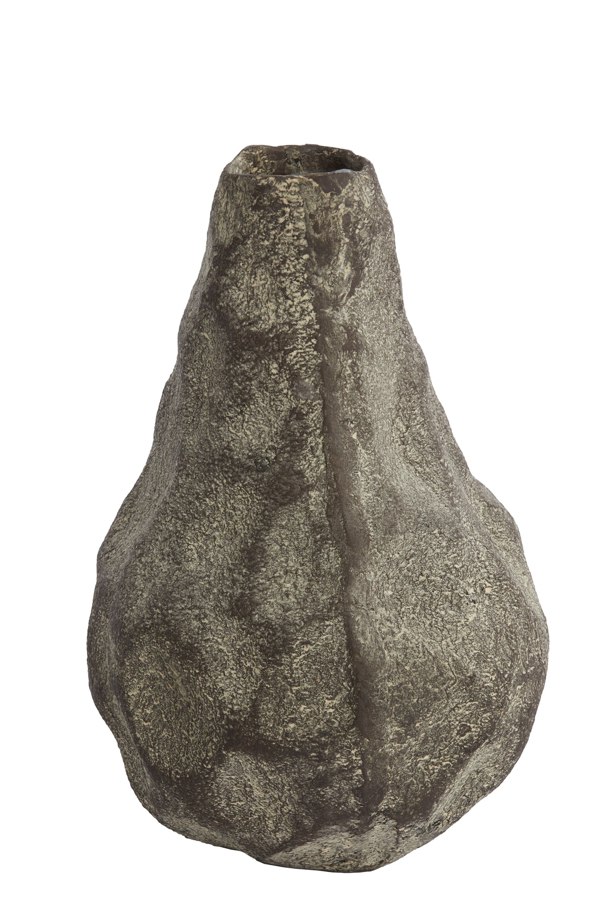 Elegant Marzoku Dark Brown-Cream Vase 29x27x41.5 cm