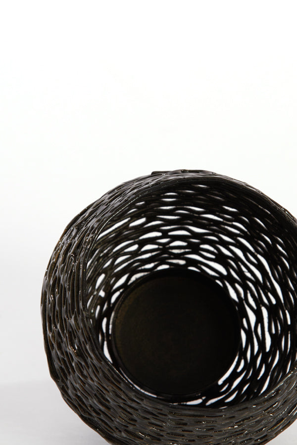 Bronze Sabana Tealight Holder Ø10x9.5 cm