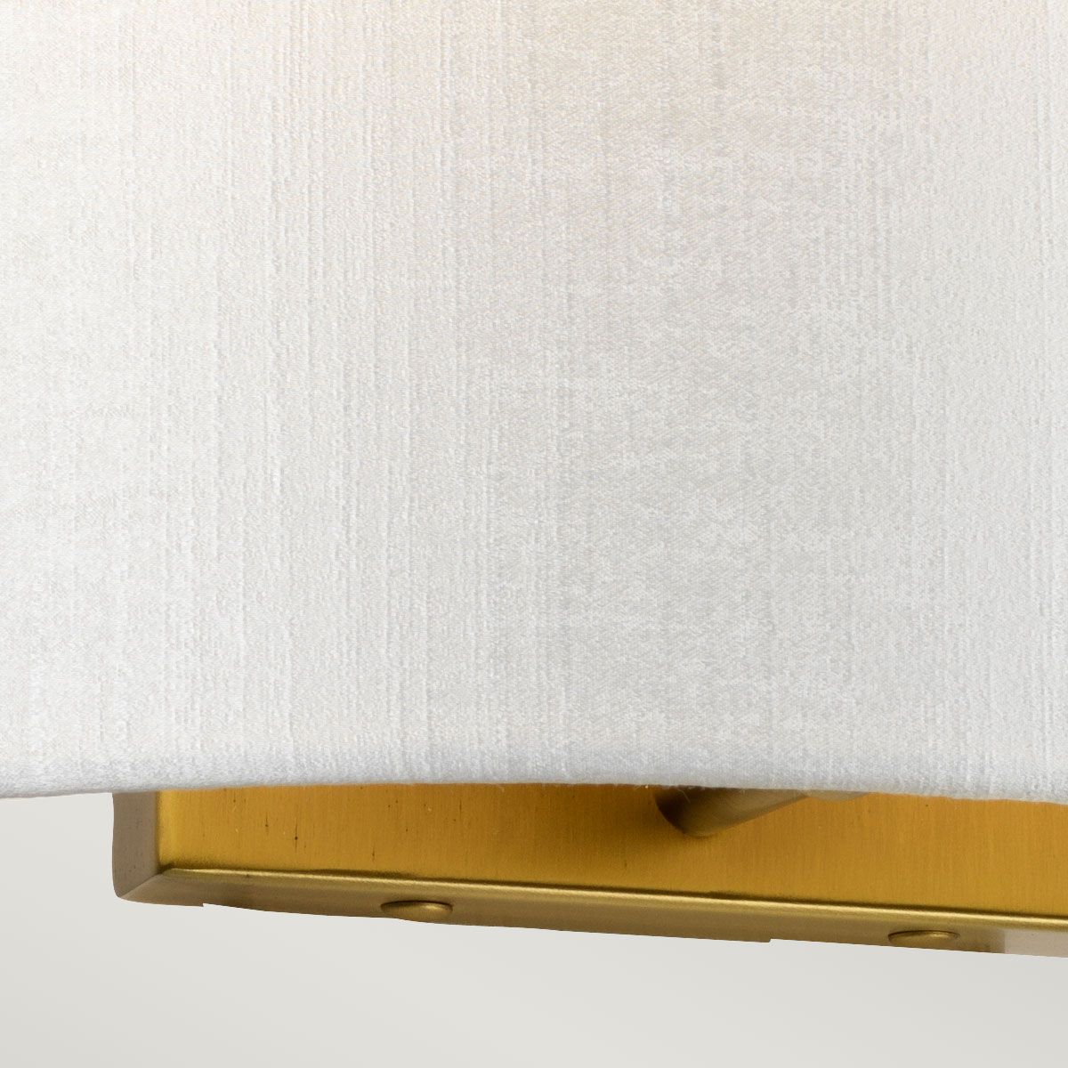 Cooper Medium Curved Wall Light with Aged Brass Back Plate Aged Brass