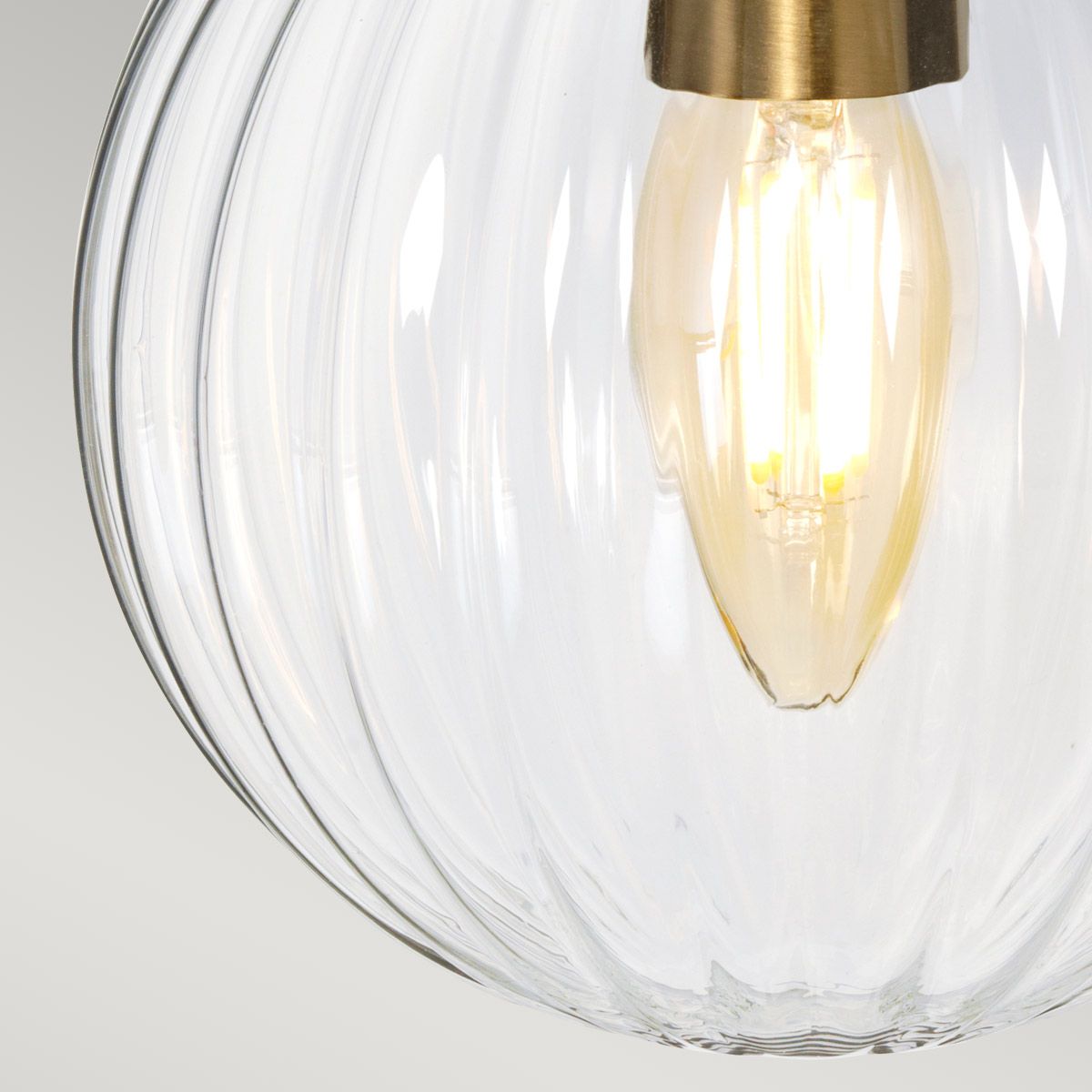 Elegant Cosmos Wall Sconce in Cream and Brass