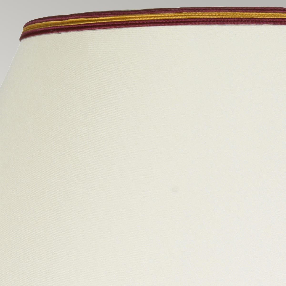 Majin 1 Light Table Lamp with Tall Empire Shade Oxblood