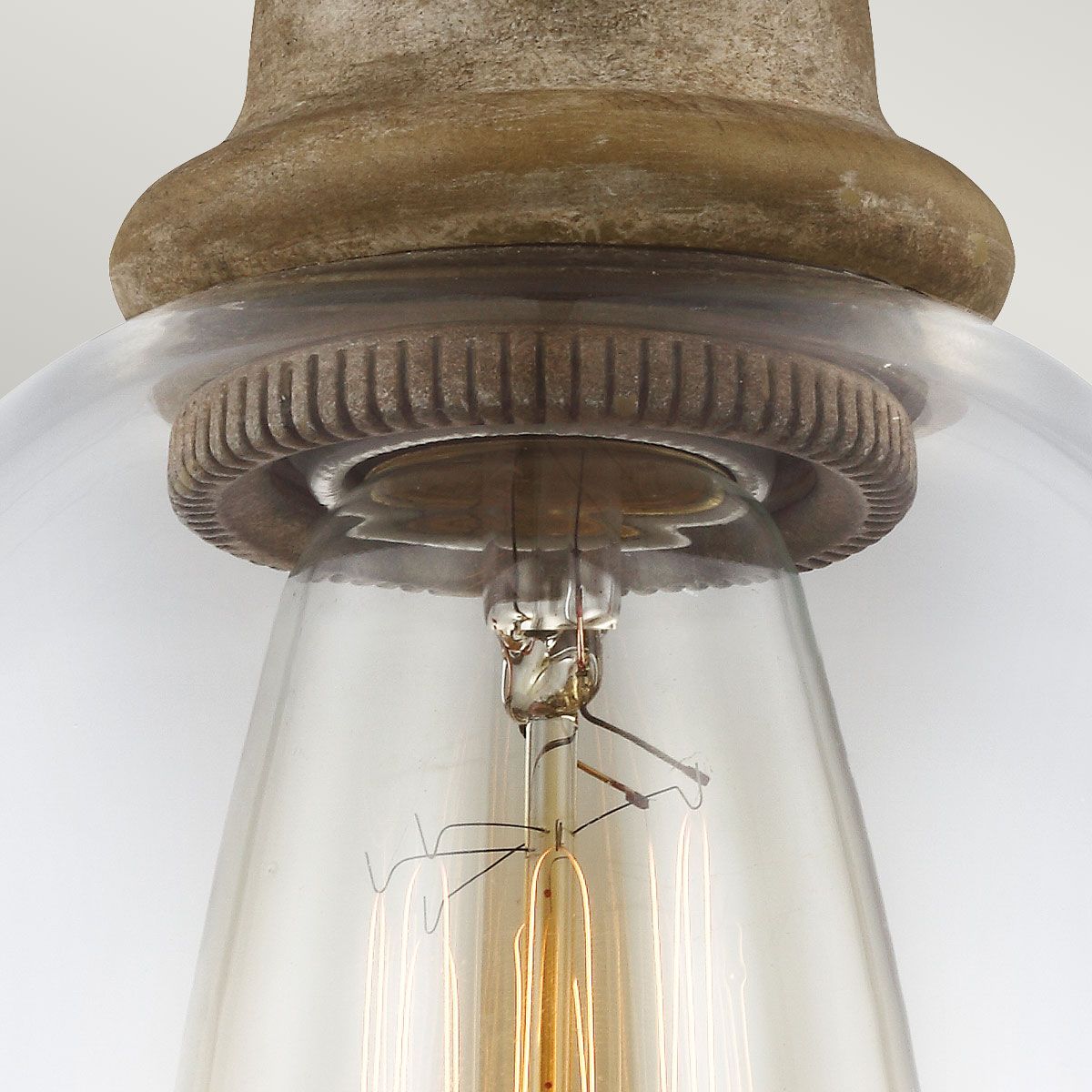 Matrimonio Single-Light Rustic Mini Pendant
