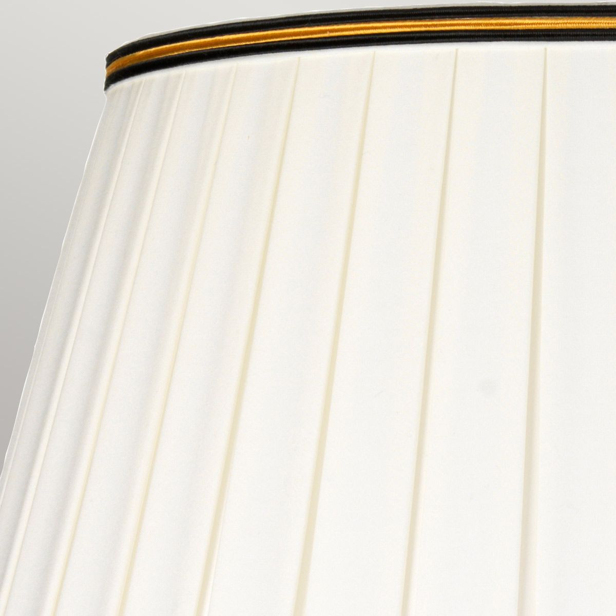 Narbonne 1 Light Table Lamp - with Tall Empire Shade Black and Gold