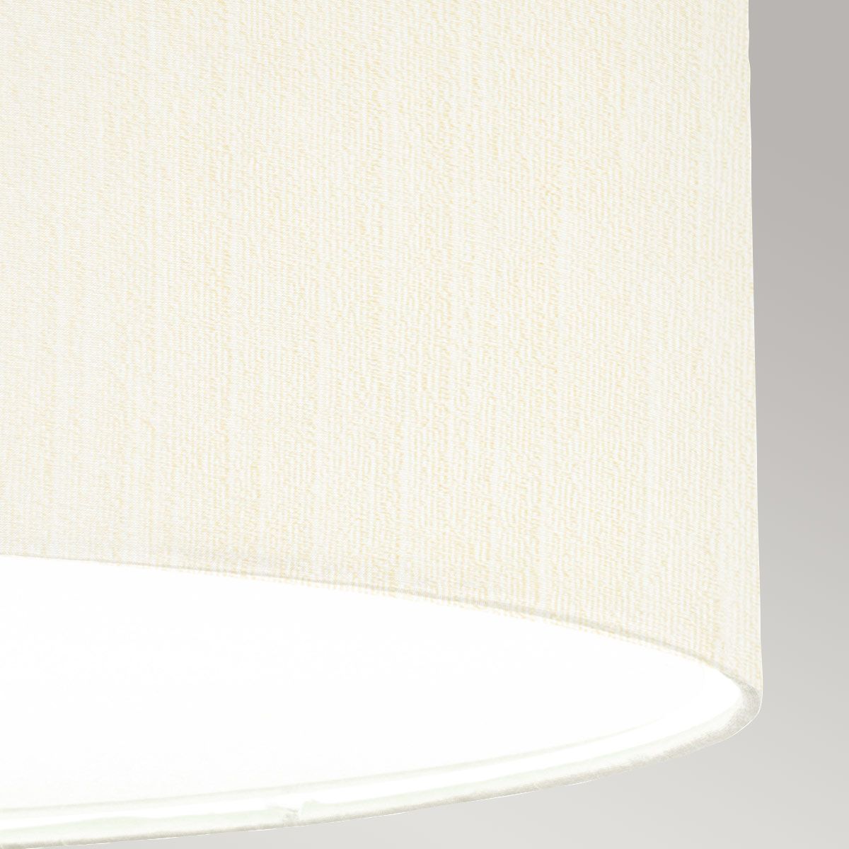 Pearce 26" Pendant with Aged Brass Ceiling Pan Aged Brass, Ivory Shade
