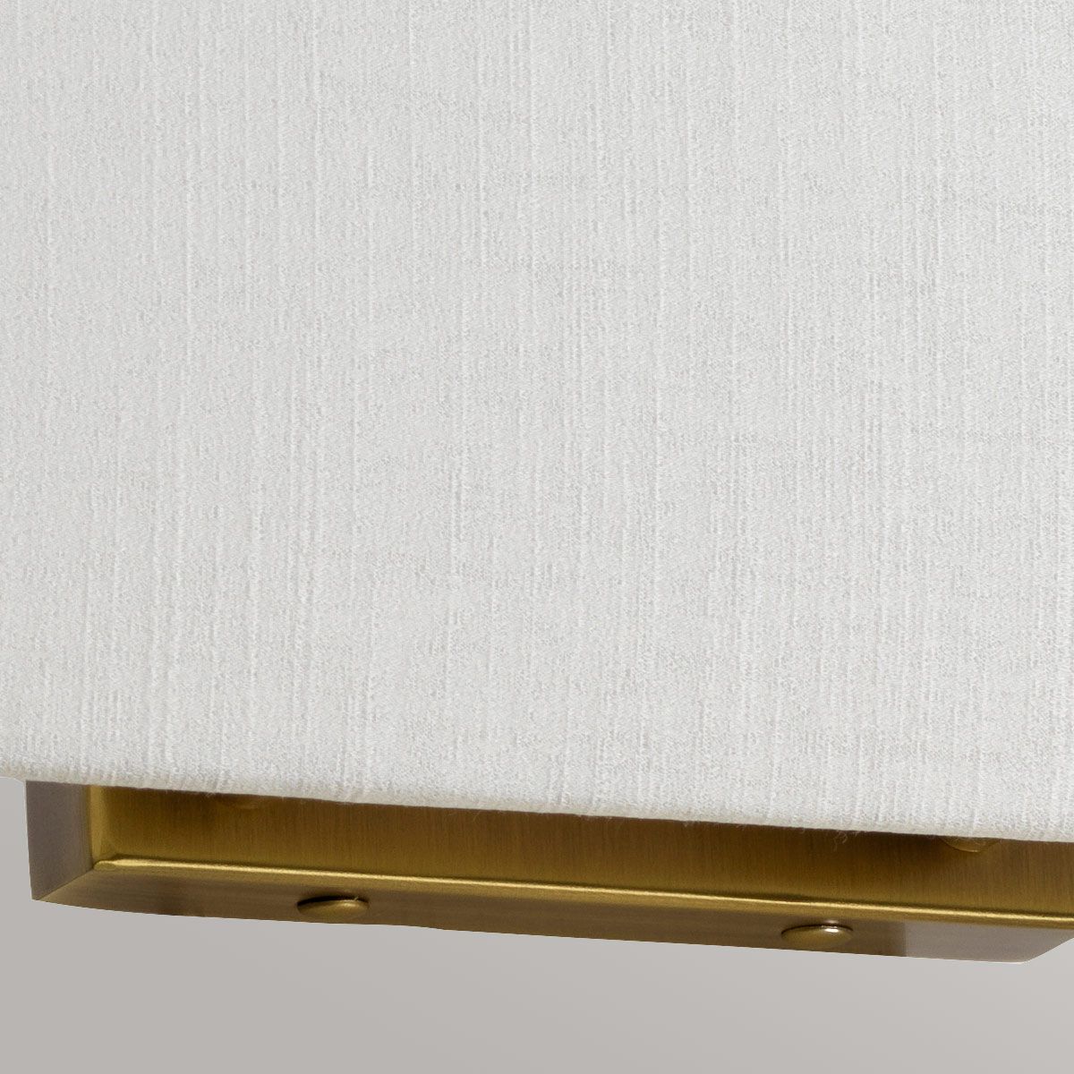 Riley Large Rectangular Wall Light with Aged Brass Back Plate Aged Brass