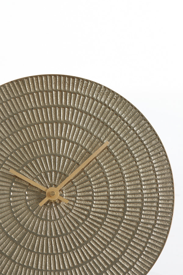 Bojano Light Gold 20.5 cm Wall Clock