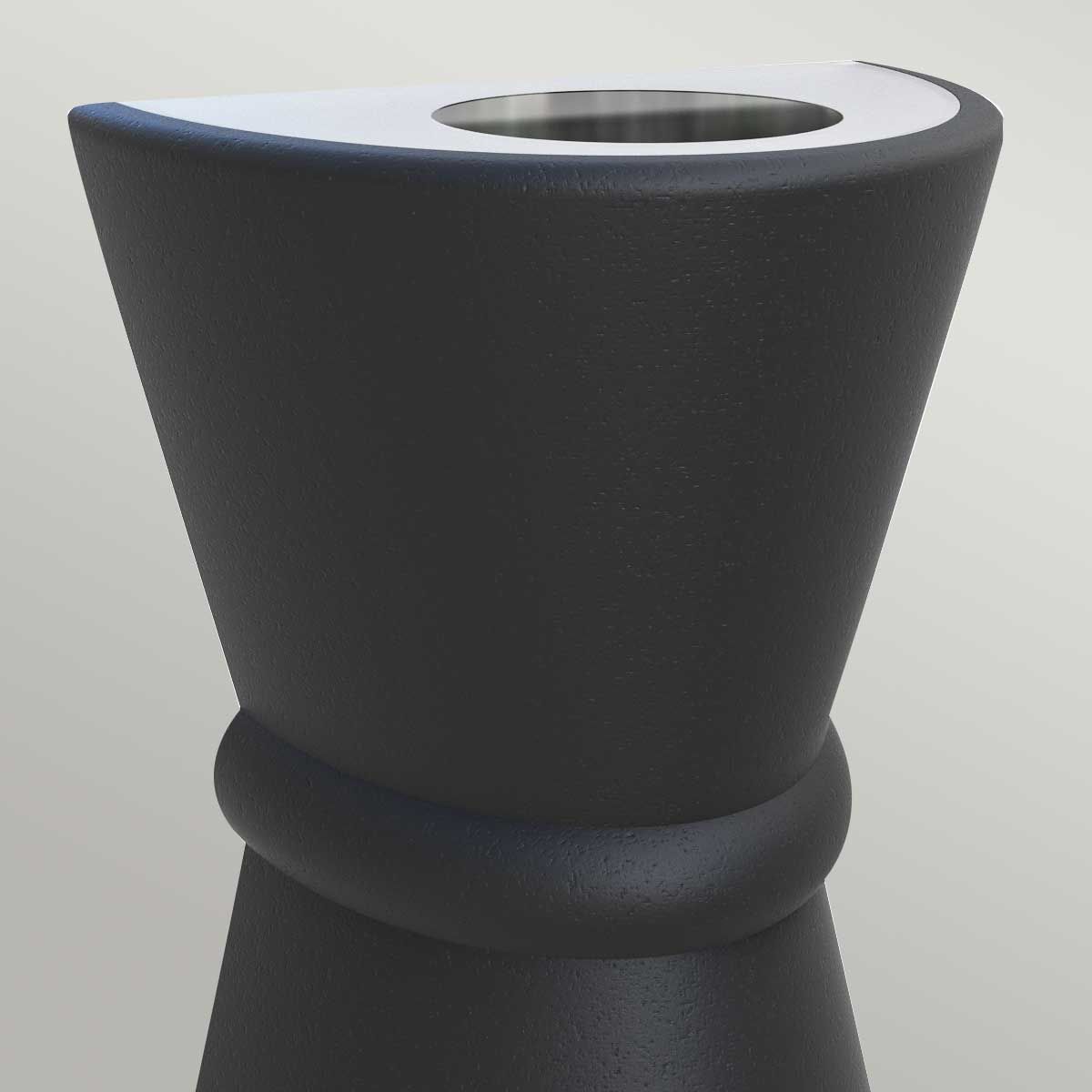 Dungarvan Dual Light Vintage Black Lantern