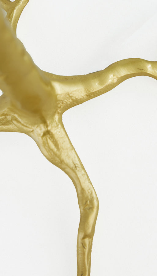 Golden Elegance Feather Floor Lamp with Peach Accents - Ø95x180 cm