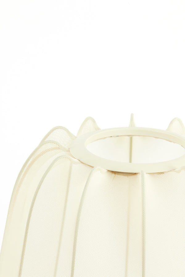 Artisan Sandstone Plumeria Table Lamp Ø34x60 cm