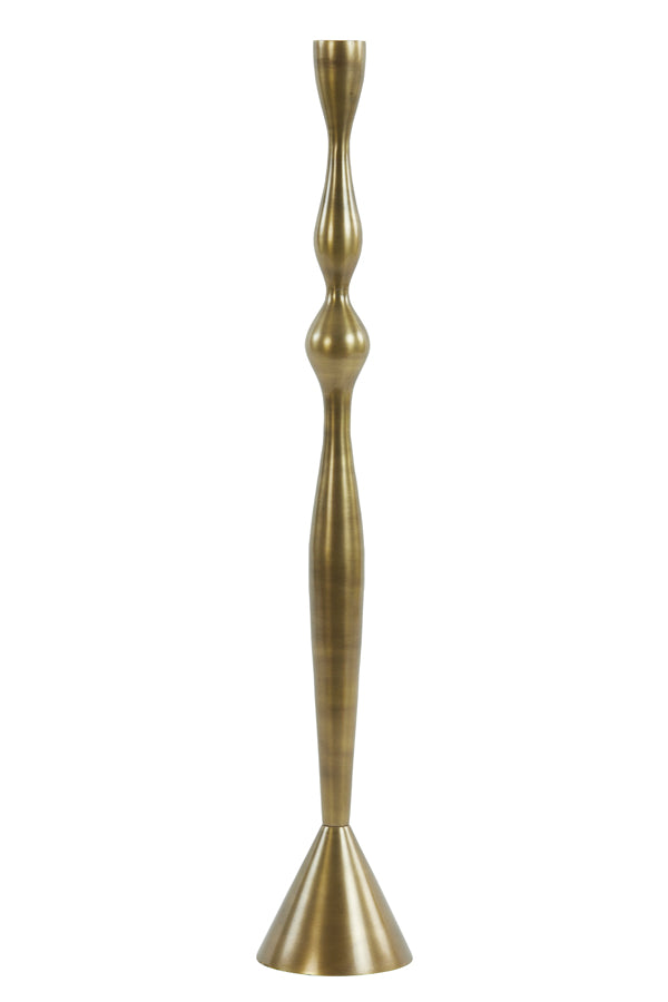 Antique Bronze Paluno Candle Holder 10x60 cm