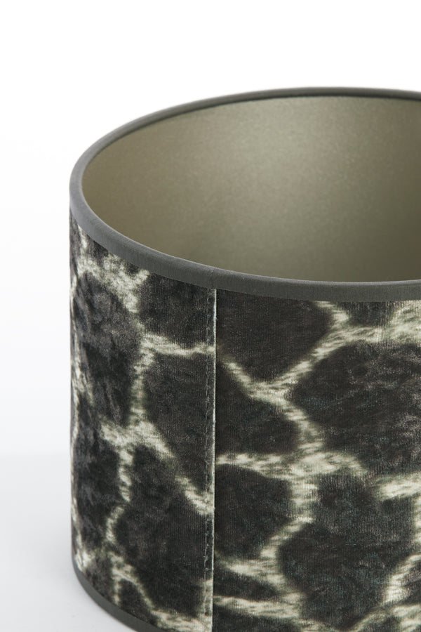 Mosaic Brown Cylinder Shade 20-20-15 cm