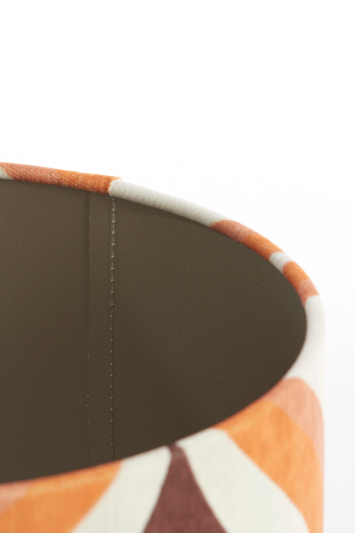 Cylindrical Shade in Cookie Brown 30x30x21 cm