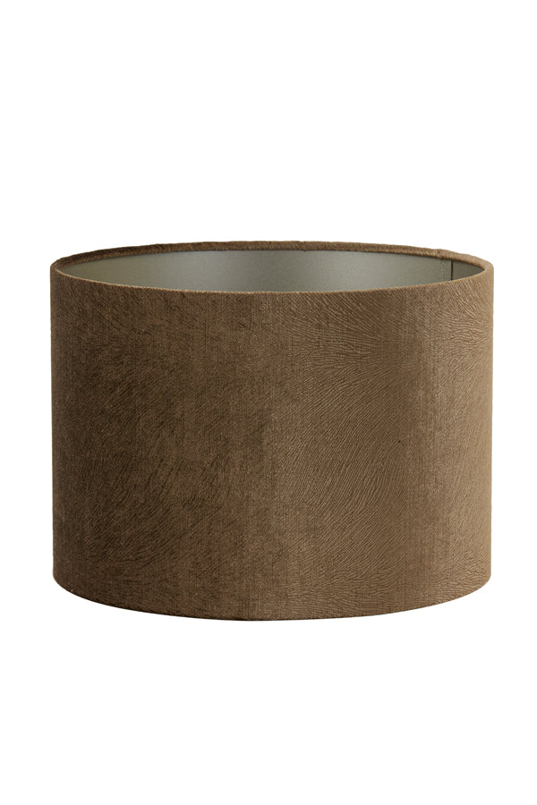 Lubis Brown Lampshade - Cylindrical 25x25x18 cm