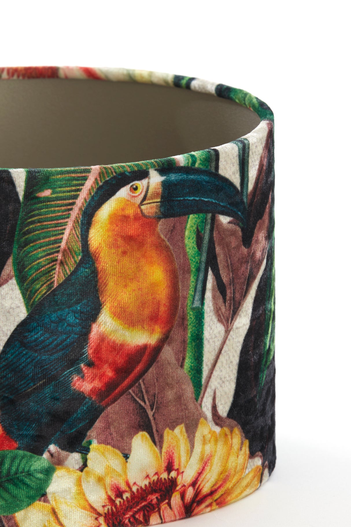 Verdant Dahlia Cylinder Shade 20-20-15 cm