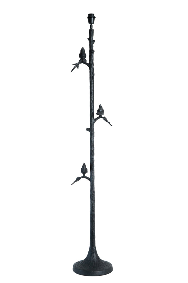 Matte Black Branch Floor Lamp, 165 cm x 26 cm