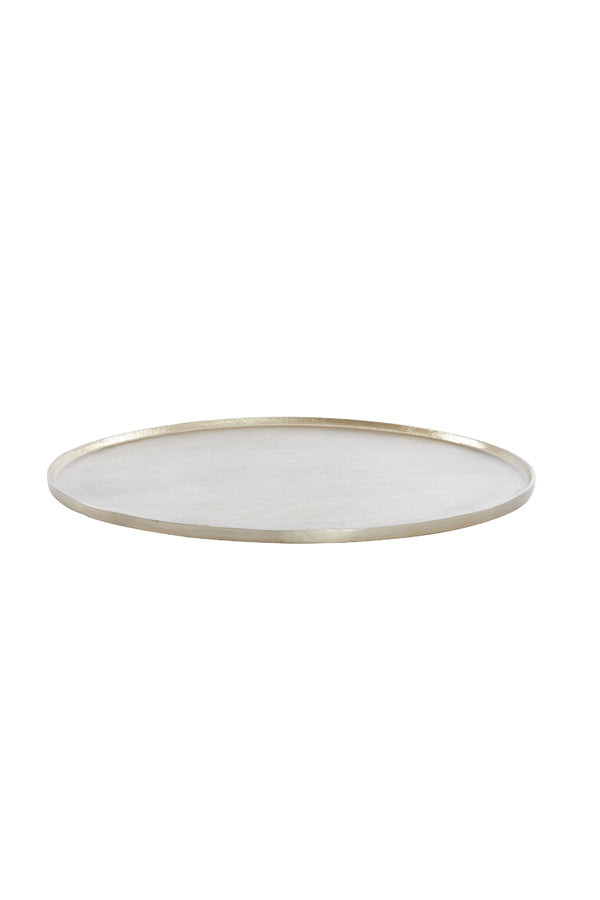 Radiant Gold Decorative Plate Ø50x1.5 cm - Maes Collection