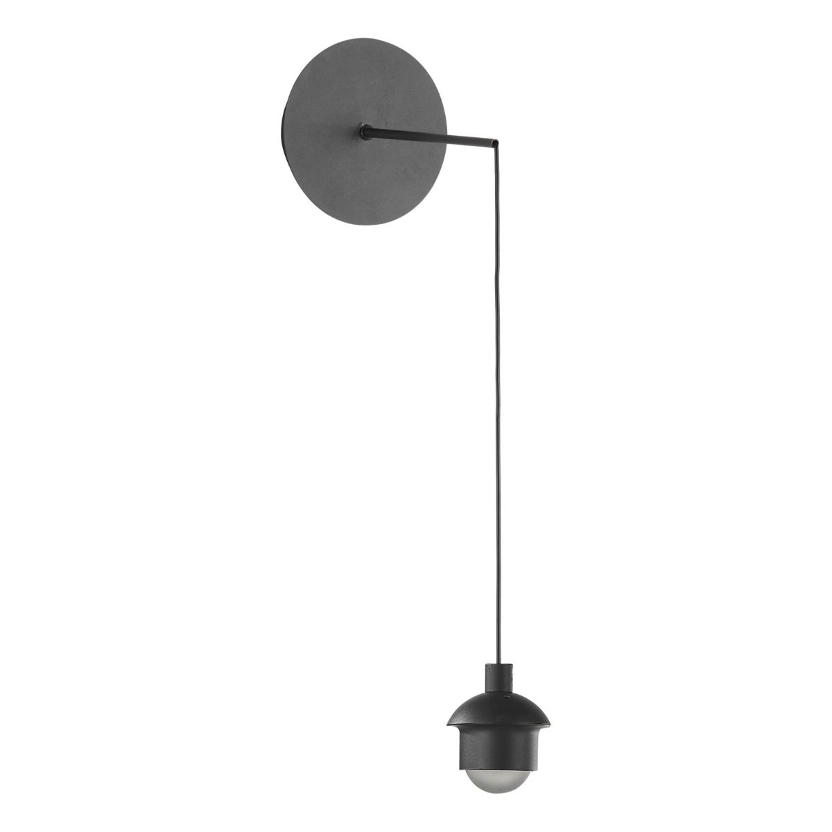 Eileen Pendnant/Wall Light Matt Black LED Fitting Only