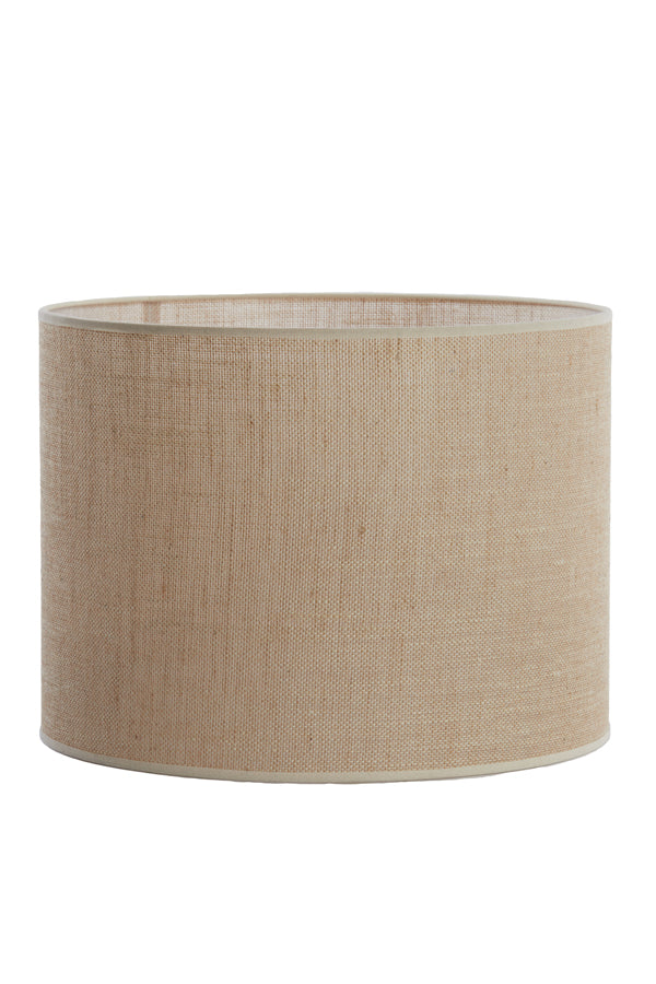 Golden Sand Linen Drum Shade 40-40-30 cm