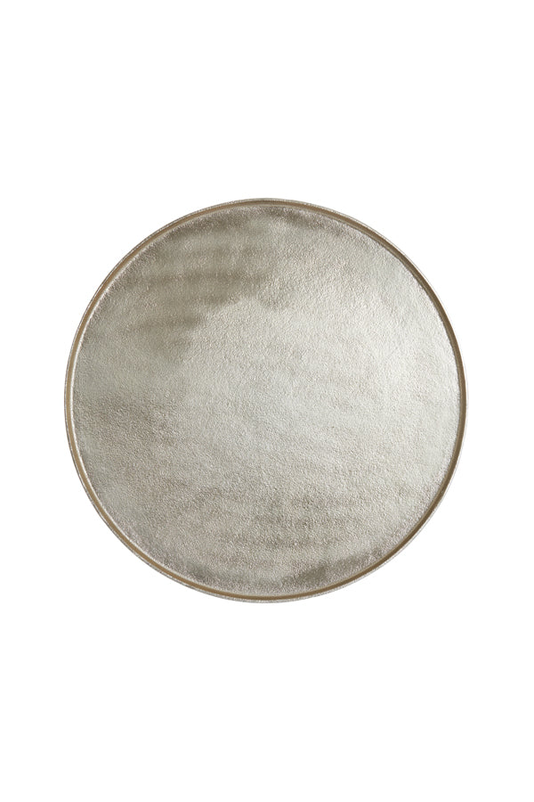 Radiant Gold Decorative Plate Ø50x1.5 cm - Maes Collection