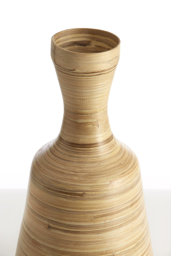 Decorative Bamboo Vase Ø26x58 cm Tulua Natural