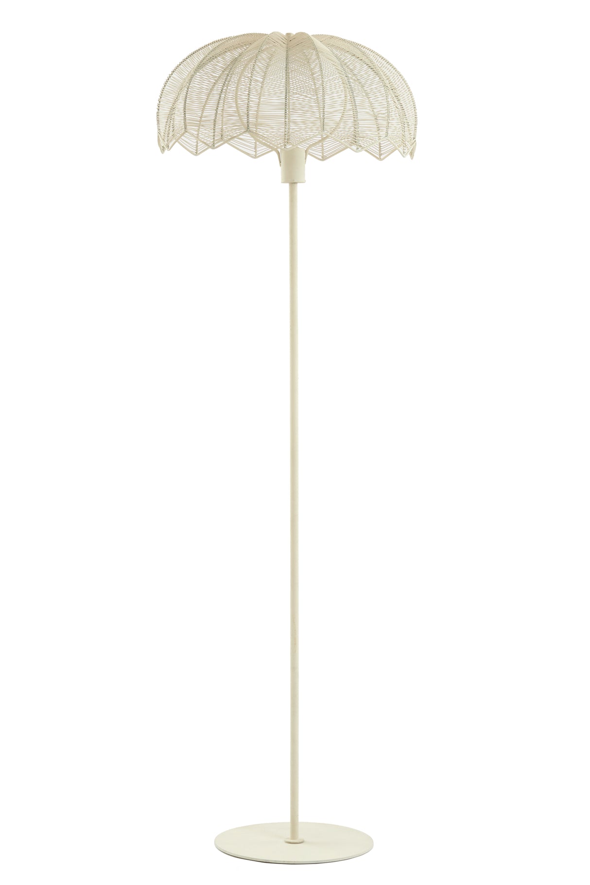 Espelo Cream Floor Lamp - 150 cm Elegance