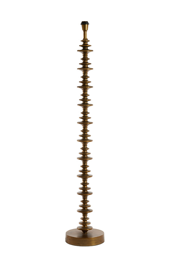 Elegant Antique Bronze Floor Lamp, 142 cm