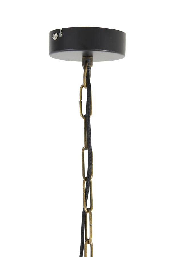 Antique Bronze Alvaro Hanging Lamp - 36x40 cm Elegance