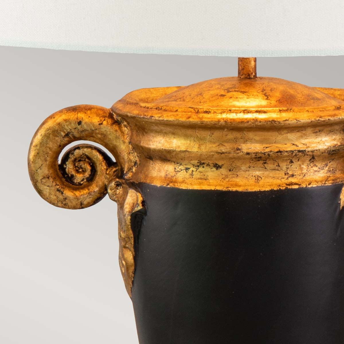 Gallier 1lt Table Lamp - Black and Gold Black and Gold