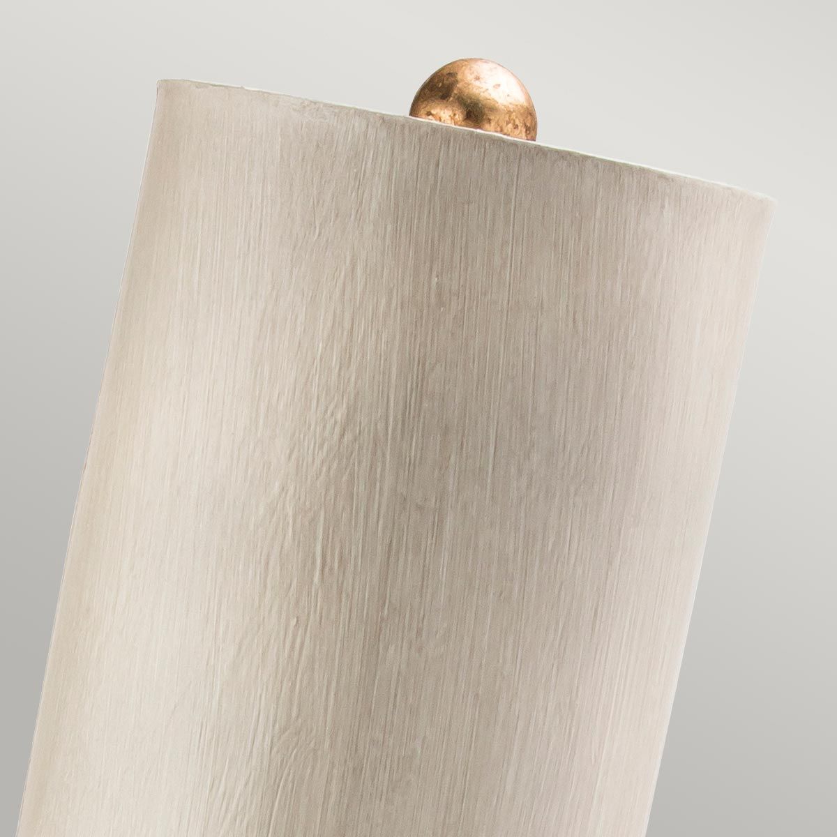 Madison Sculpted Steel Table Lamp with Crystal Accents and Putty Patina Shade