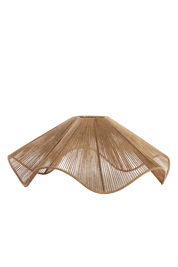 Natural Jute Wave Shade 53-53-29 cm Fodara Design